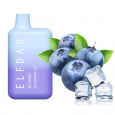 ЭЛЕКТРОНКА ELF BAR 4000 Blueberry ice, оригинал 5%