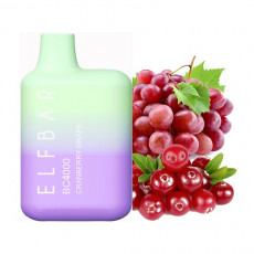 ЭЛЕКТРОНКА ELF BAR 4000 Cranberry grape, оригинал 5%