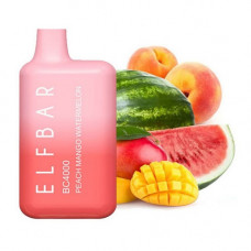 ЭЛЕКТРОНКА ELF BAR 4000 Peach Mango Watermelon, оригинал 5% ЭЛЕКТРОНКА ELF BAR 4000 Peach Mango Watermelon, оригинал 5%