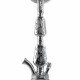 Khalil Mamoon Double Kamanja Silver 8058-9