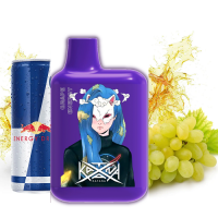 ЭЛЕКТРОНКА KATANA 3000 Grape energy, оригинал 5 %