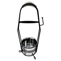 Корзина для угля Garden черная 4500