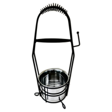 Корзина для угля Garden черная 4500