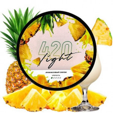 Табак 420 LIGHT, АНАНАСОВЫЙ СМУЗИ, 100 гр