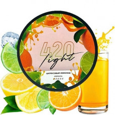 Табак 420 LIGHT, ЦИТРУСОВЫЙ ЛИМОНАД, 100 гр