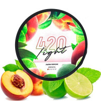 Табак 420 LIGHT, ЛАЙМ ПЕРСИК, 100 гр