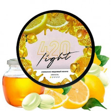 Табак 420 LIGHT, Лимонно Медовый Холлс, 100 гр