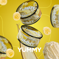 Табак Yummy (Ямми) - Банановый Милкшейк (Банан, Молоко, Мороженое), 100 гр Табак Yummy (Ямми) - Банановый Милкшейк (Банан, Молоко, Мороженое), 100 гр