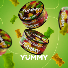 Табак Yummy (Ямми) - Мармеладные Мишки (Клубника, Малина, Вишня), 100 гр Табак Yummy (Ямми) - Мармеладные Мишки (Клубника, Малина, Вишня), 100 гр