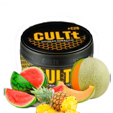 Табак CULTt C25 Pineapple Watermelon Melon (Ананас Арбуз Дыня), 100 гр Табак CULTt C25 Pineapple Watermelon Melon (Ананас Арбуз Дыня), 100 гр