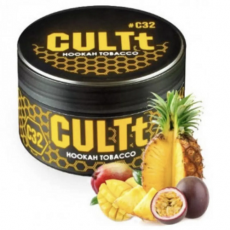 Табак CULTt C32 Mango Passion Fruit Pineapple (Манго Маракуйя Ананас), 100 гр