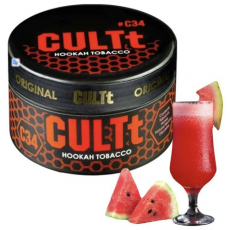 Табак CULTt C34 Watermelon lemonade (Арбузный Лимонад), 100 гр