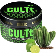 Табак CULTt C3 Cactus Lime (Кактус лайм), 100 гр
