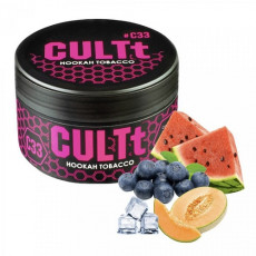 Табак CULTt С33 Watermelon Melon Blueberry Ice (Арбуз Дыня Черника Лед), 100 гр Табак CULTt С33 Watermelon Melon Blueberry Ice (Арбуз Дыня Черника Лед), 100 гр